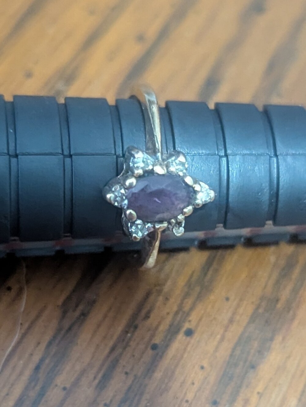 10k Gold Amethyst Ring